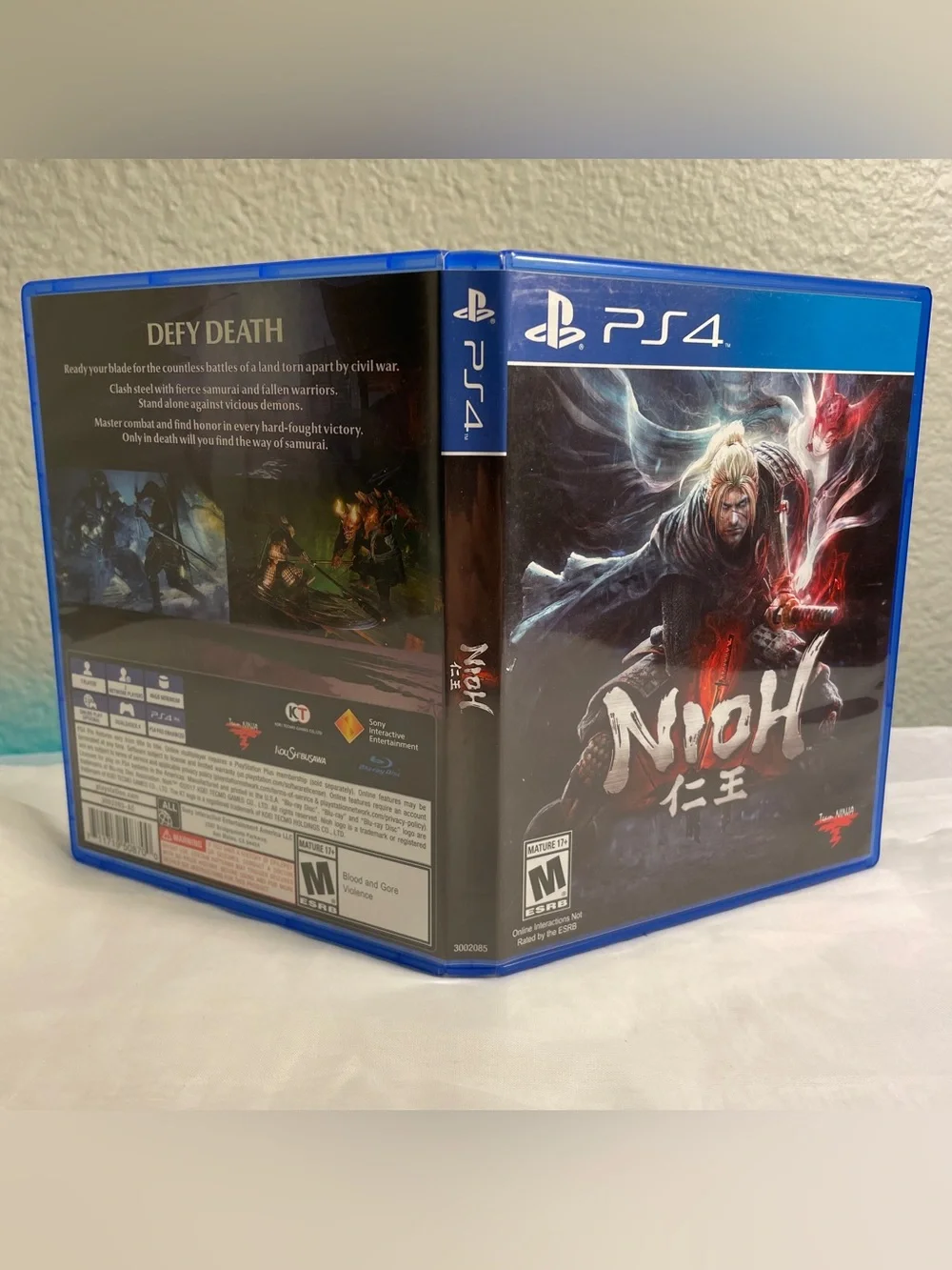 Sony nioh playstation